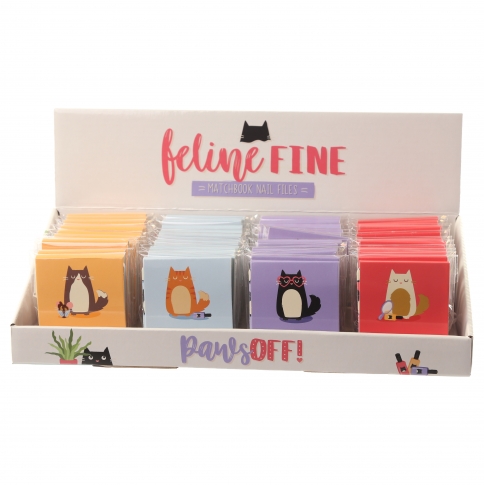 NAIL88 - Feline Fine Cat Matchbook Nail File