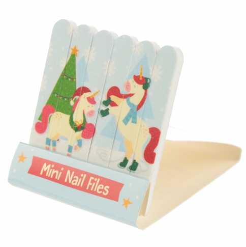XNAIL05 - Festive Friends Christmas Animals Matchbook Nail File